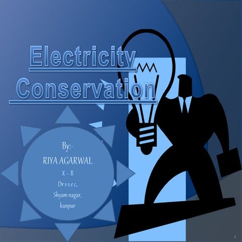 Electricity conservation 