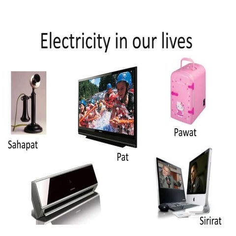 Electricity In Our Lives (student preso)
