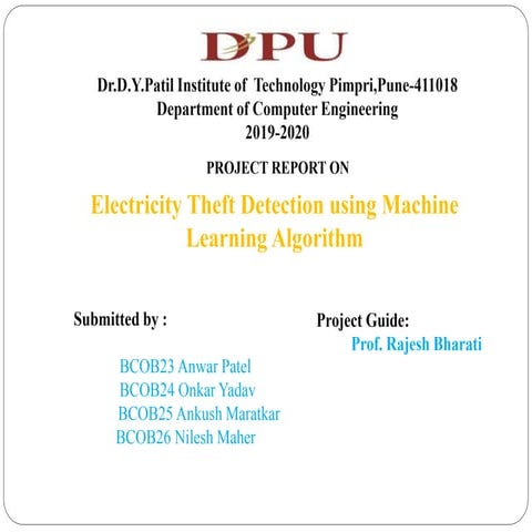 Electricity theft detection using image processing