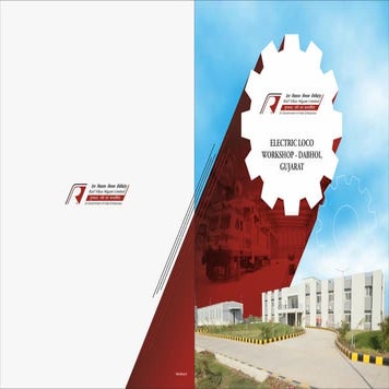 Electric Loco Workshop Dabohi, Gujrat- a turnkey project implemented by RVNL.