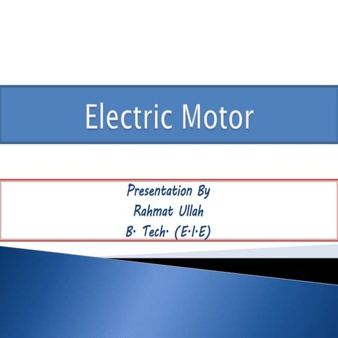 Electric motor