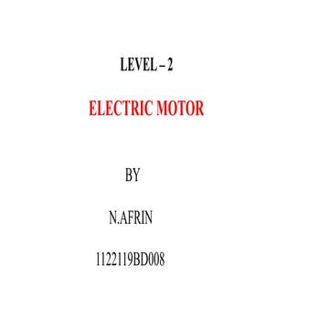 Electric motor