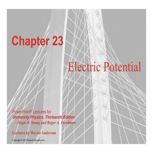 Electric Potential as one of the most significant topics in Physics | PDF