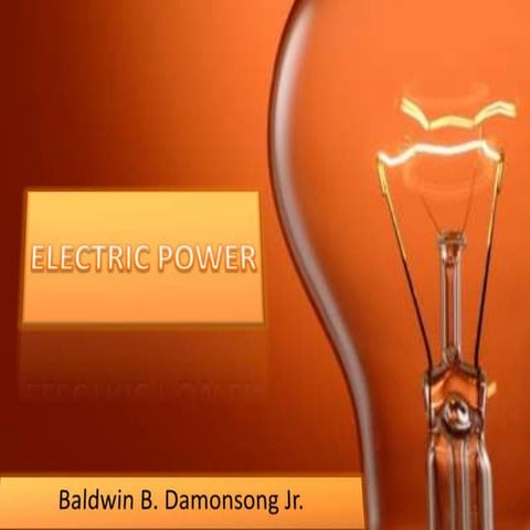 Electric power