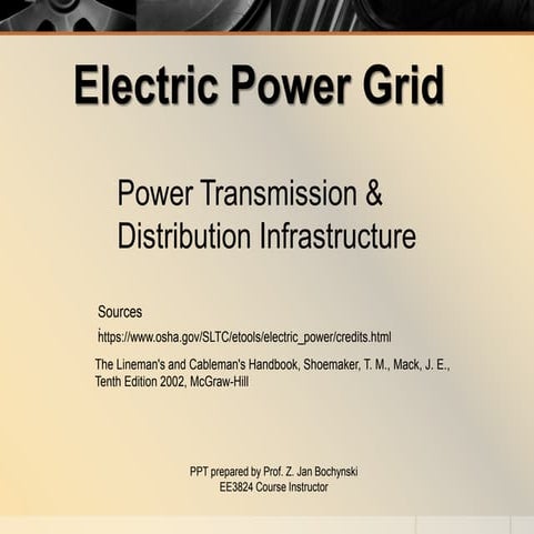 Electric power grid