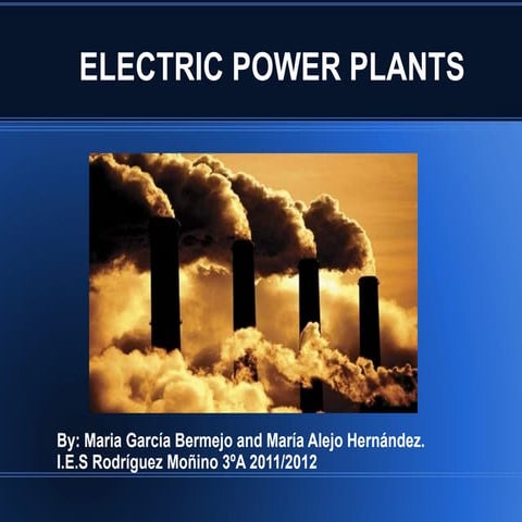 Electric power plants.rtf