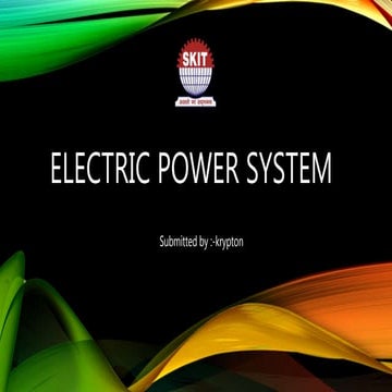 Electric power system