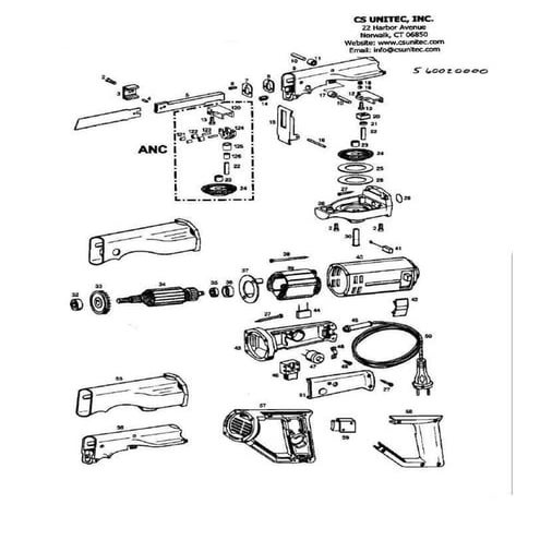 CS Unitec Electric Reciprocating Saw: 5 6002 0000