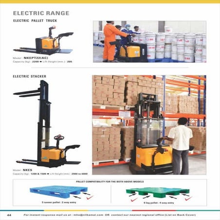 Electric stacker | PDF