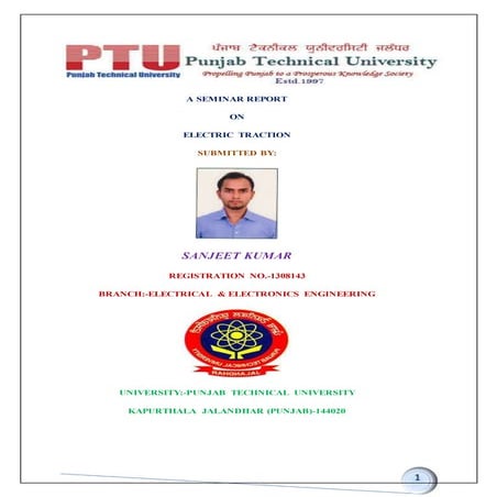 Electric traction doc/sanjeet-1308143