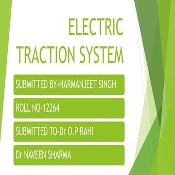 Electric  Traction  System
