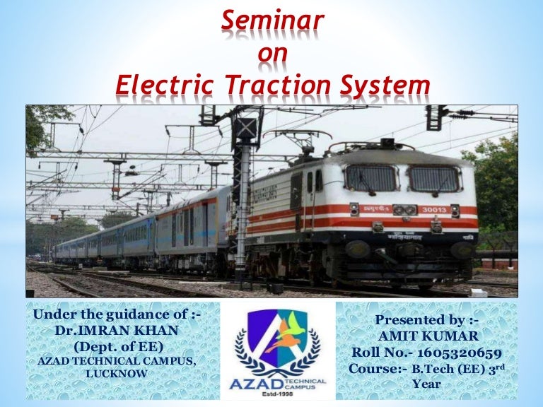 Electric traction system