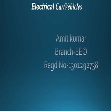 Electric vehicle