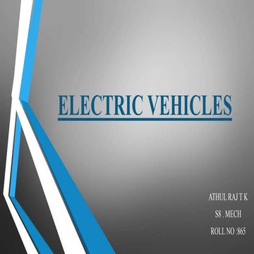 Electric vehicles