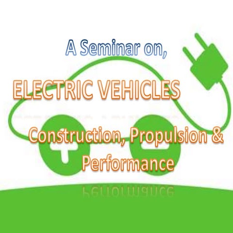 Electric vehicles
