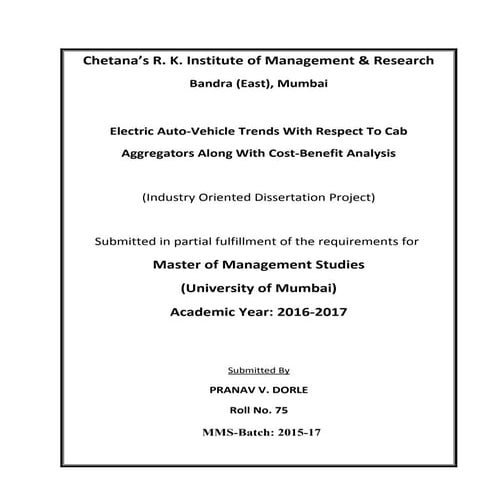 Electric vehicle trends