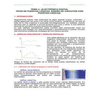 Electrónica digital 4º eso