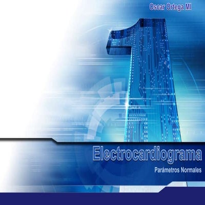 Electrocardiograma   oscar ortega