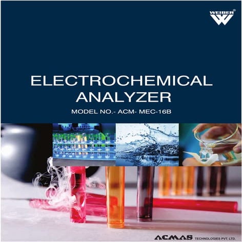 Electrochemical Analyzer by ACMAS Technologies Pvt Ltd.