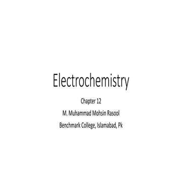 Electrochemical Cells Chapter 12 FSc part 1.pptx