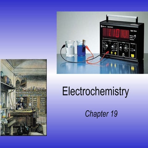 Electrochemistry