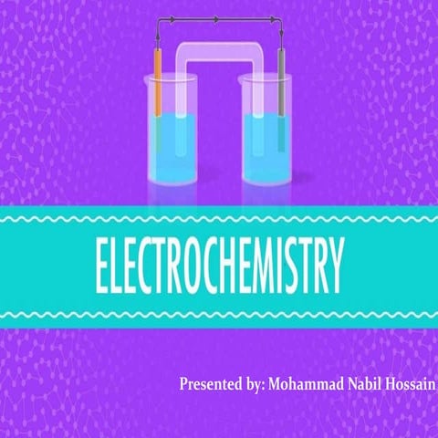 Electrochemistry