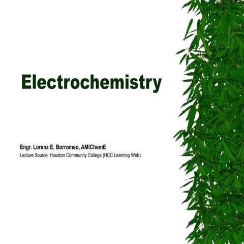 Electrochemistry for Chemistry of Engineers.pptx