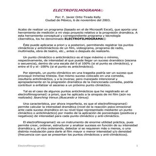 ELECTROFILMOGRAMA
