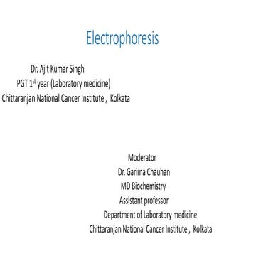 ELECTROFORESIS.