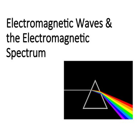 Electromagnetic Wave and the EM spectrum | PPT