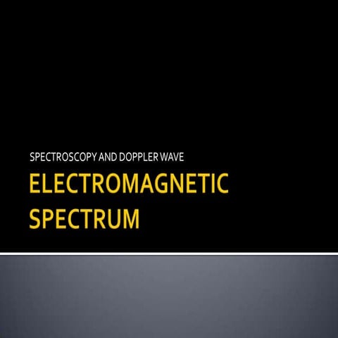 Electromagnetic Spectrum 2