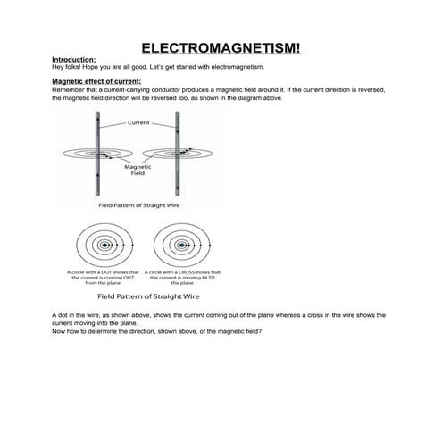 Electromagnetism