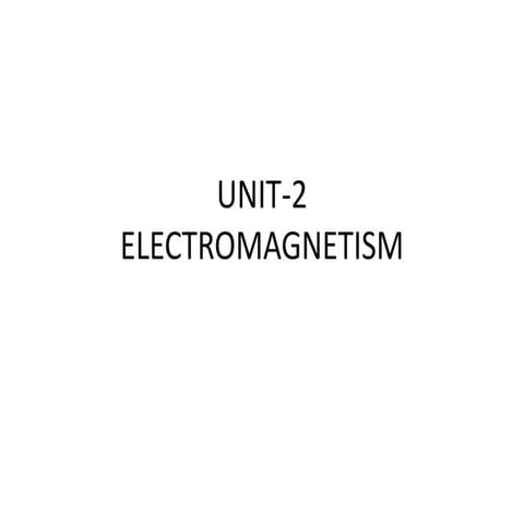 Electromagnetism