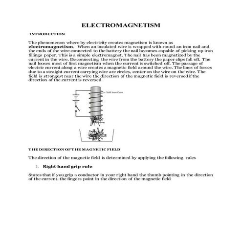 Electromagnetism