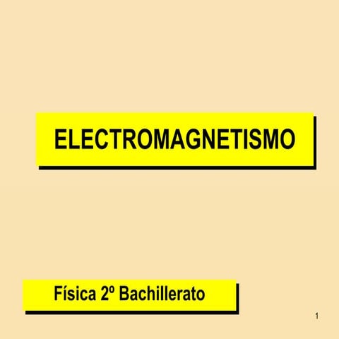 Electromagnetismo
