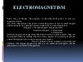 Electromagnetism 