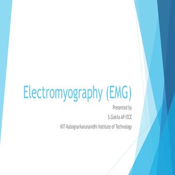 Electromyography (emg)