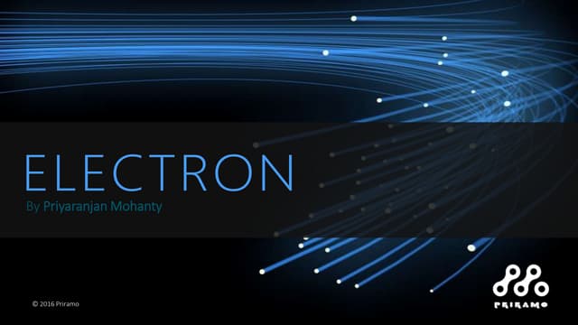Electron - Build cross platform desktop apps