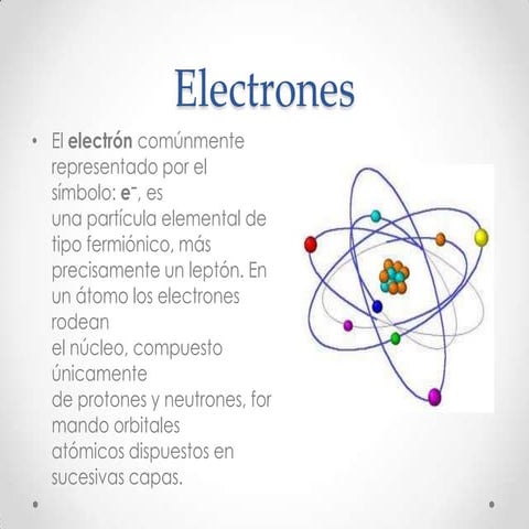 Electrones