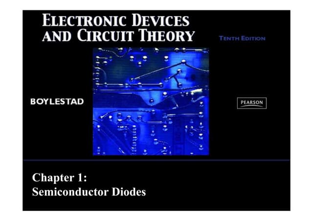 Electronic devices-and-circuit-theory-10th-ed-boylestad-chapter-1 | PDF