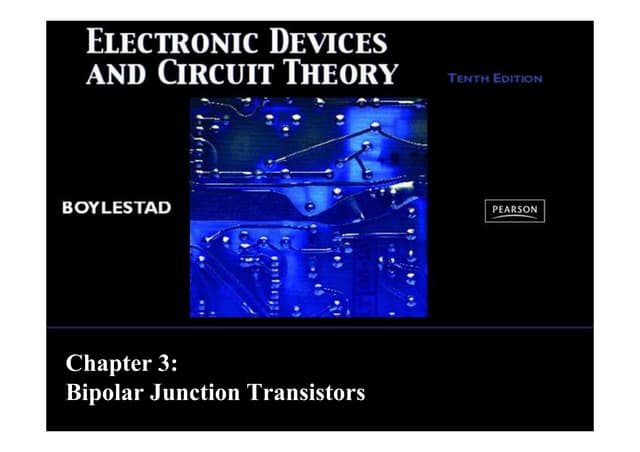 Electronic devices-and-circuit-theory-10th-ed-boylestad-chapter-9 | PDF