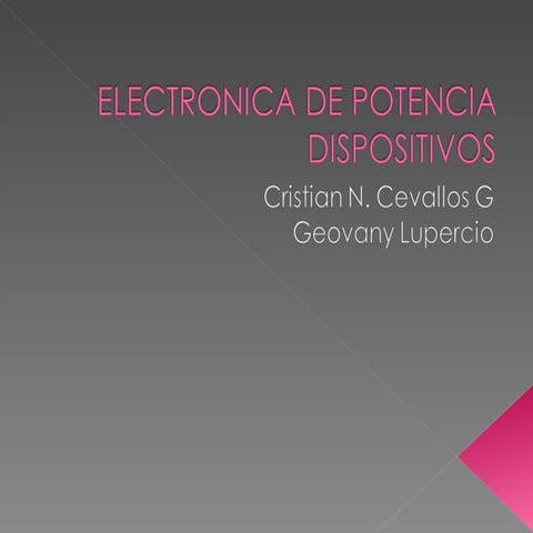 Electronica De Potencia