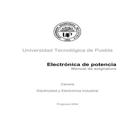 Electronica de potencia