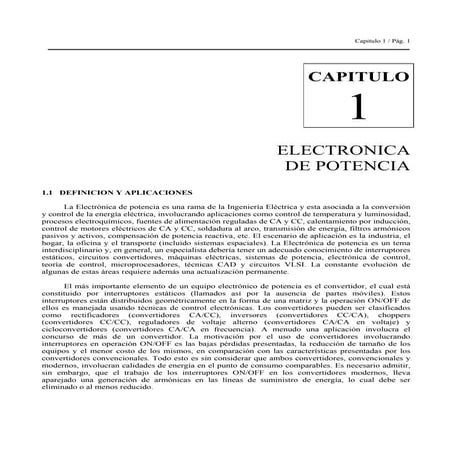 Electronica de potencia