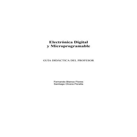Comprehensive Guide to Digital and Microprogrammable Electronics ...
