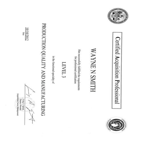 Electronic approved skillset