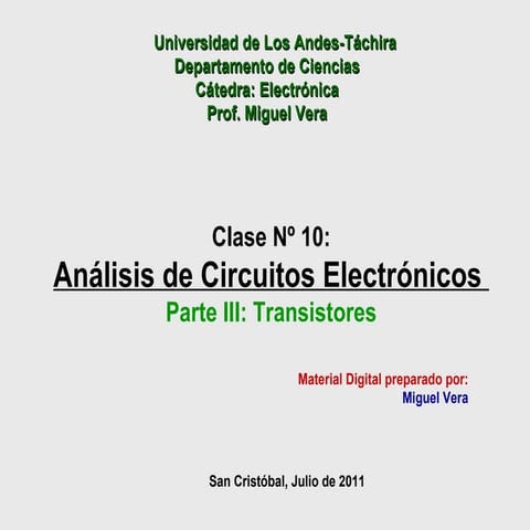 Electronica transistores2