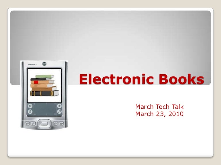Electronic Books