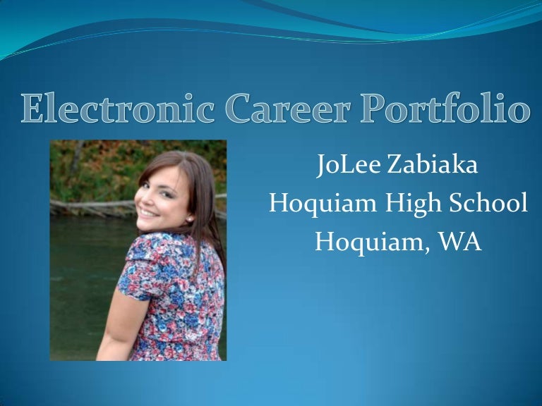 Electronic Career Portfolio
