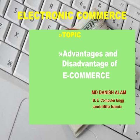 Electronic commerce Concept 